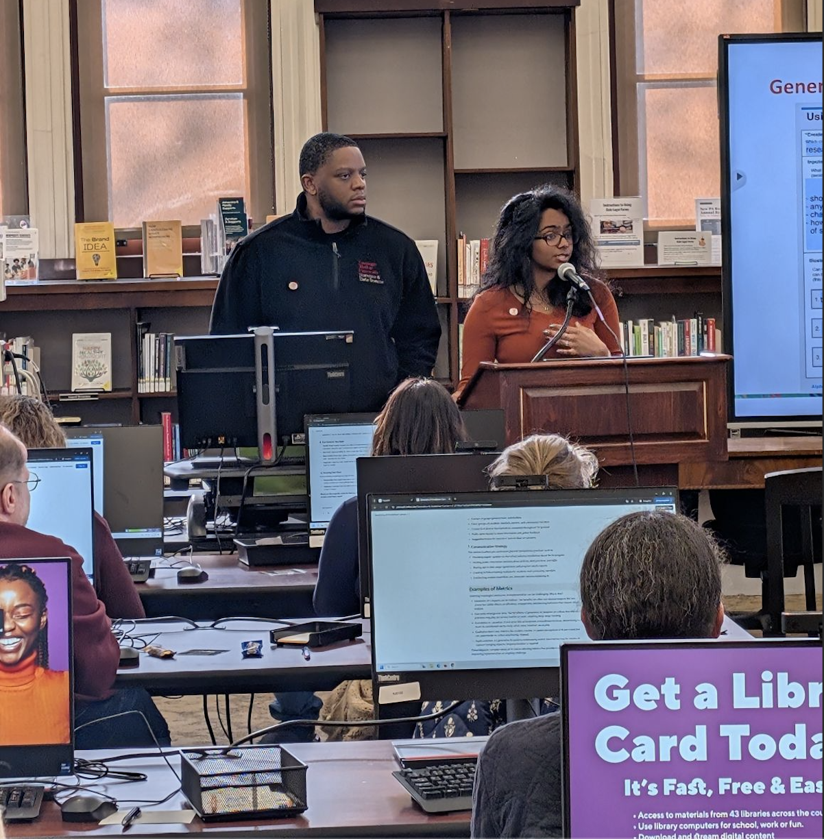 Our hands-on generative AI workshop for the Carnegie Library of Pittsburgh's development day